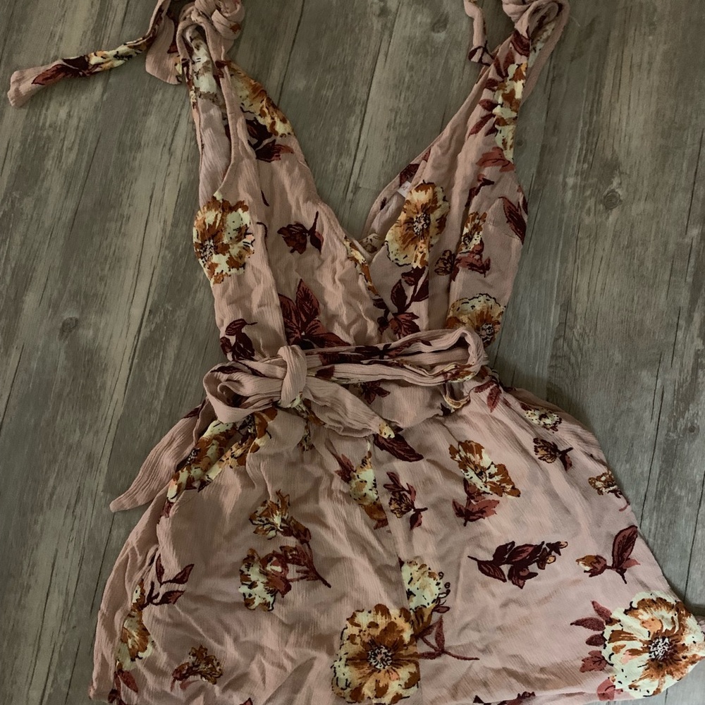 Small floral romper
